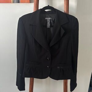 Vintage Y2K Bisou Bisou jacket with flare arms and buttons